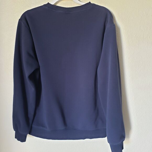 Navy Eddie Bauer Pullover Sweatshirt - Picture 4 of 5